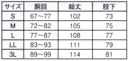 ジンナイ 8502 レインパンツ 透湿タイプ 8502 レインパンツ 透湿タイプハードな現場作業でのスリ切れ、汚れにより上着よりパンツが先に消耗する！というユーザー様の声にお応えし、レインウェアのパンツだけでもご購入できるようになりました！●選べる裾ボタン調節① 足首を絞る事でパンツ裾が広がらないため、汚れ防止に。●選べる裾ボタン調節② パンツ裾の引きずりを防止します。●シームテープ加工●収納袋なし●パンツウェスト紐絞り機能付き●ネーム入れ可 サイズ／スペック